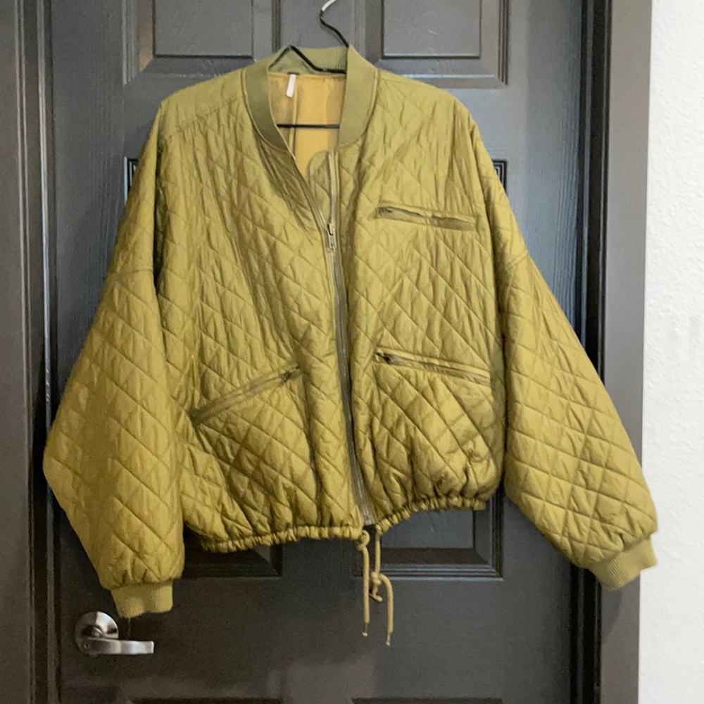 Free people bomber jacket
